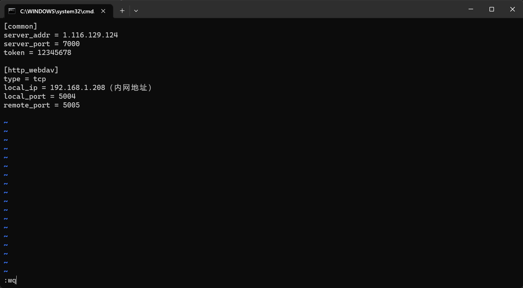 frpc的http_webdav